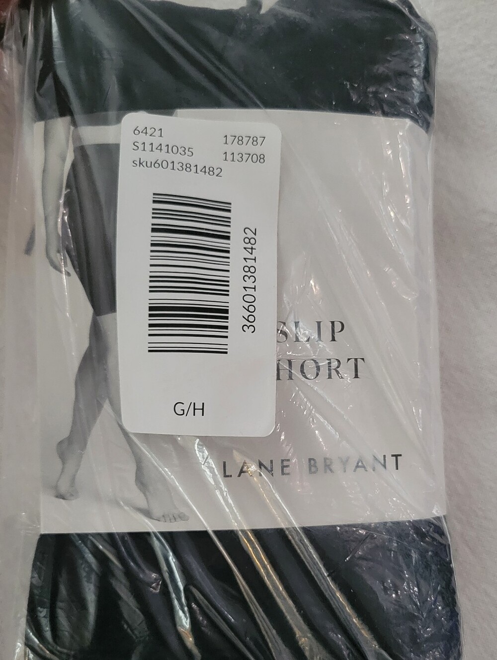 Lane Bryant Cooling Slip Shorts Black Size G/H